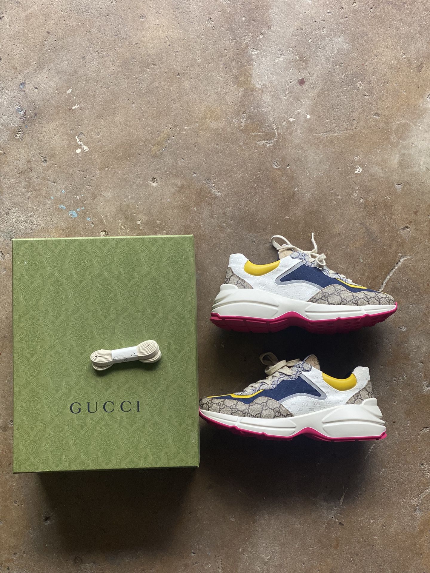 Gucci GG Supreme Rhyton Sneaker