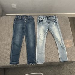 11 Pairs Girls jeans Size 7
