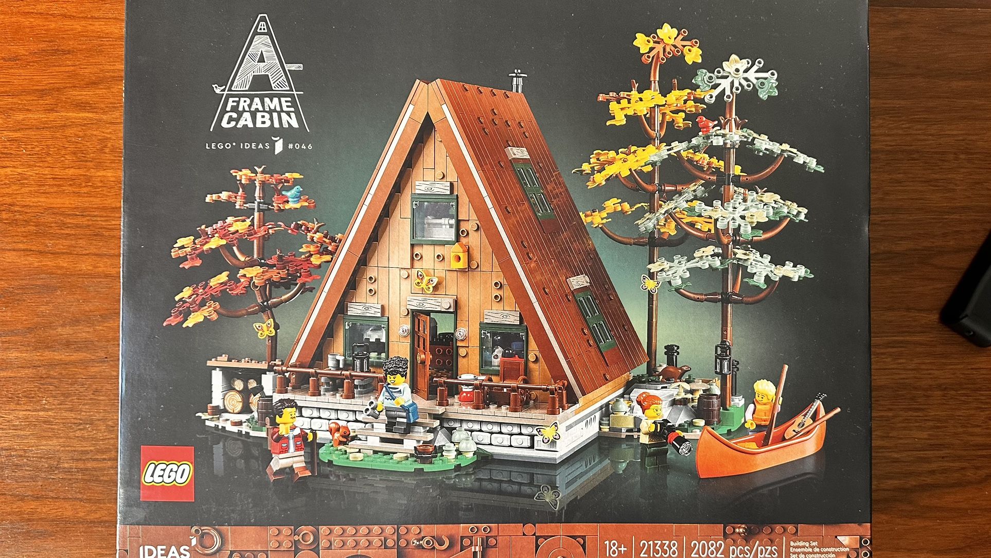 Lego A Frame Cabin 21338
