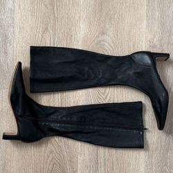 NAKD Womens Black Heeled Boots