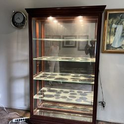 Curio Cabinet With Lights 