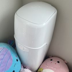 White Baby Diaper Genie