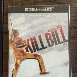 Kill Bill Volume 1 - 4k (unopened)