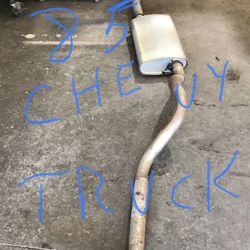 85 Chevy Truck Exhaust Good Shape