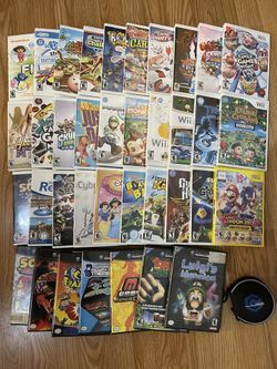Nintendo Wii Games (dozens) & Accessories