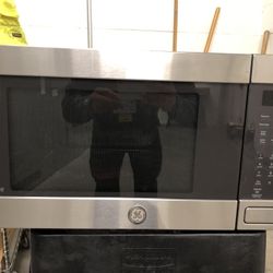 GE Profile Convection Microwave Stainless Steel