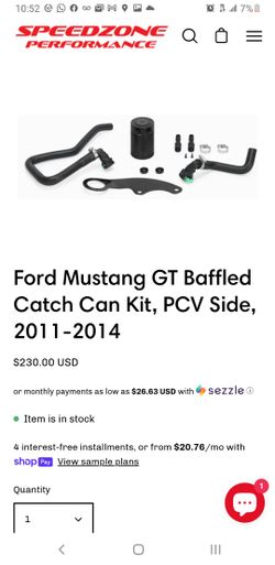 Ford Mustang Gt Mishimoto Oil Catch Can