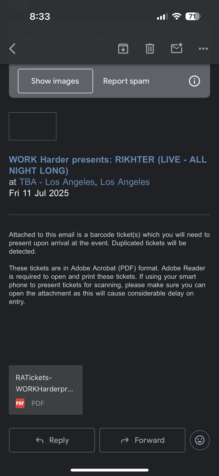 2 Rikhter Workla Afters July 11 TBA La 