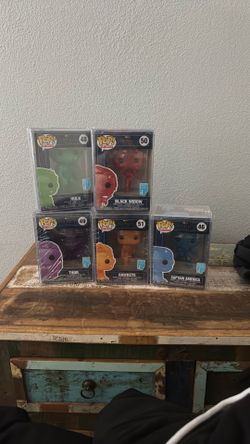 The infinite saga Pop art series