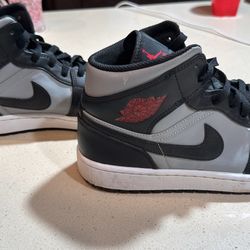 Nike Air Jordan Mid Shadow Red, Black, Grey
