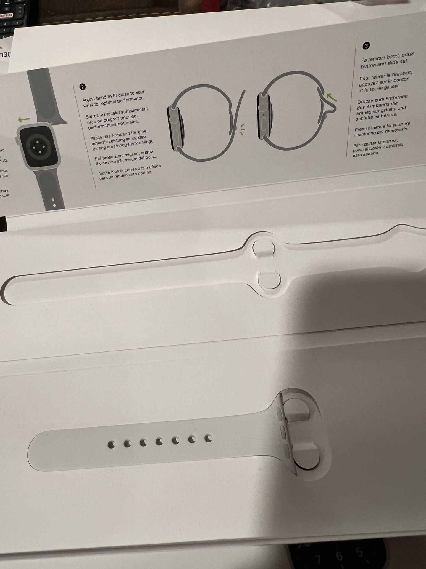 Apple Watch S/M Sport Band For SE. Watch Not Included 