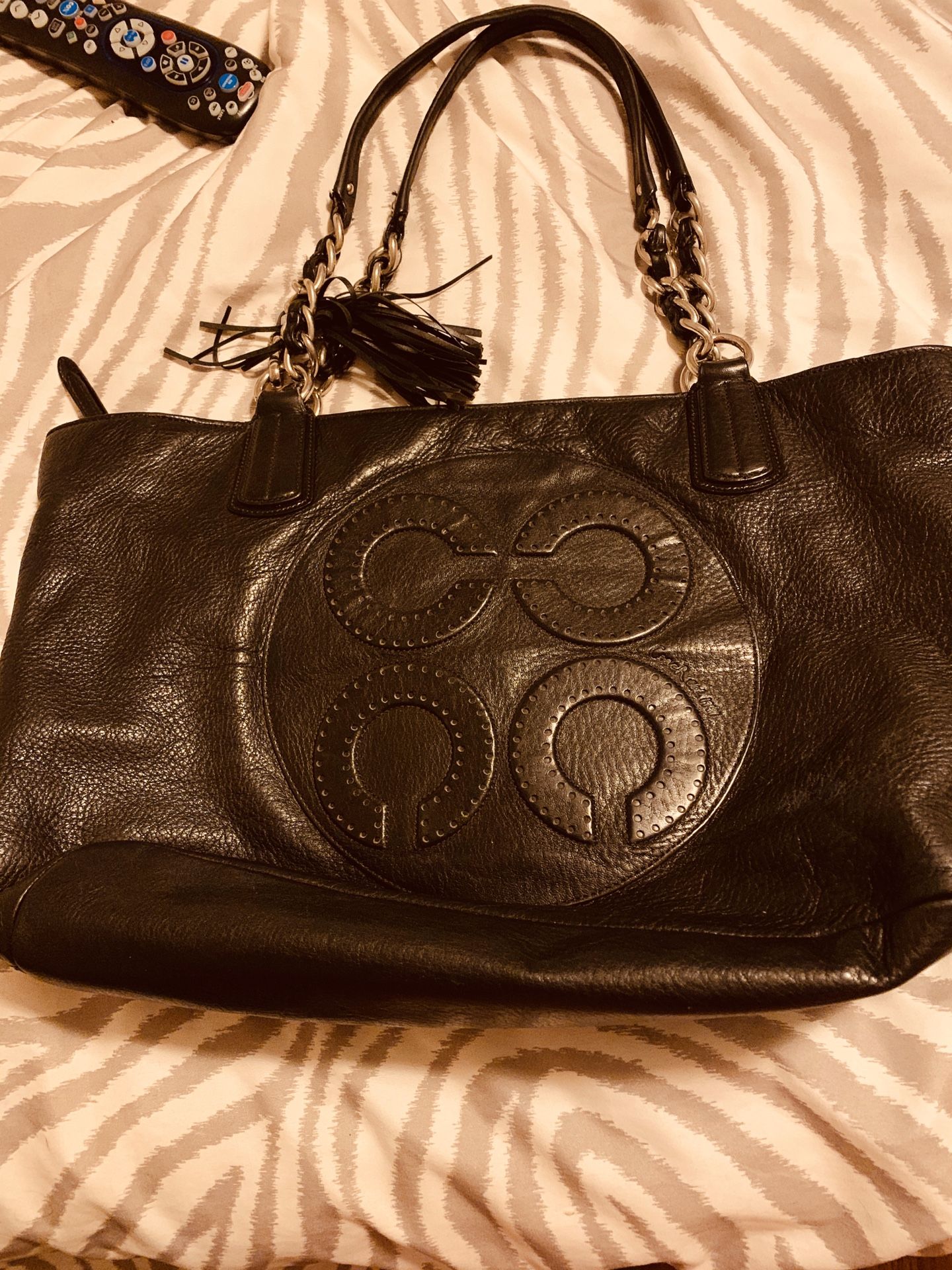 REAL LARGE COACH BAG