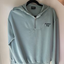 Malbon Golf Hoodie Light Green Designer Streetwear