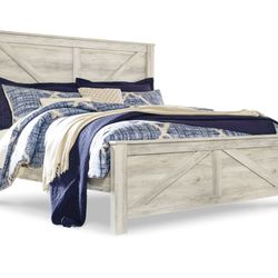 Bellaby King Crossbuck Panel Bed