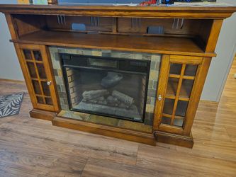 Electric Fireplace TV Stand Console