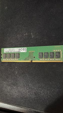 Single stick of DDR4 8GB Ram