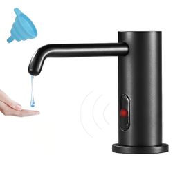 New Touchless Automatic Soap Dispenser for Kitchen Bathroom Sink Built in Liquid Commercial Electric