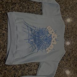 Sky Blue Sp5der Hoodie