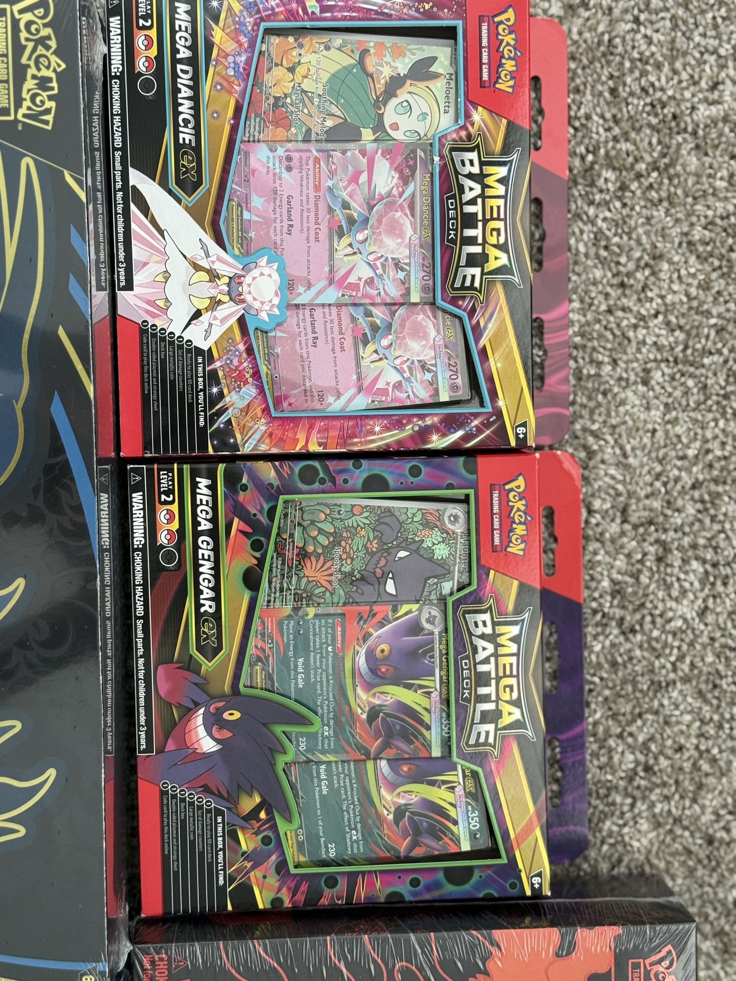 Mega Charizard X Ex And Team Rocket Moltres Ex