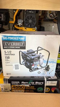 5.5 HP Gas-Powered Utility Pump