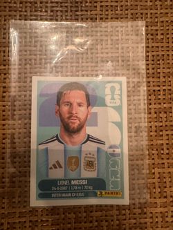 panini Messi Arg 17