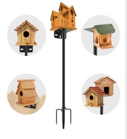80 Inch Adjustable Bird Feeder Pole