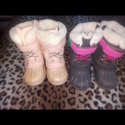 Snow Boots Size 11 & 12 $10 Each