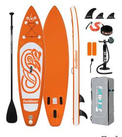 Inflatable paddle board