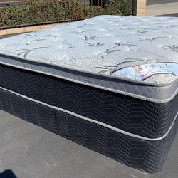 Full Orthopedic Bamboo Pillow Top Mattress!!