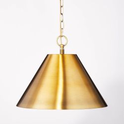 New Threshold  Pendant Lamp Brass finish 