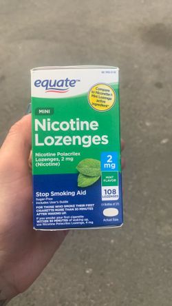 2 Nicotine lozenges