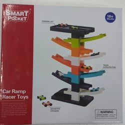 Gliding Rail Car Children Ramp Racing Cars Toys Racer Railway Baby Track Toys