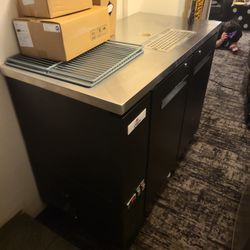 Beer Miester Cooler Depot Double Tap Kegerator.
