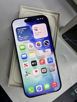 iPhone 16 Pro Unlocked No Sim Restriction 128Gb In Box Today 