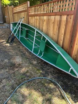 Classic 16' Coleman Scanoe.
