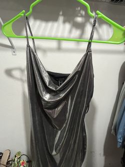 Short Silver Dress