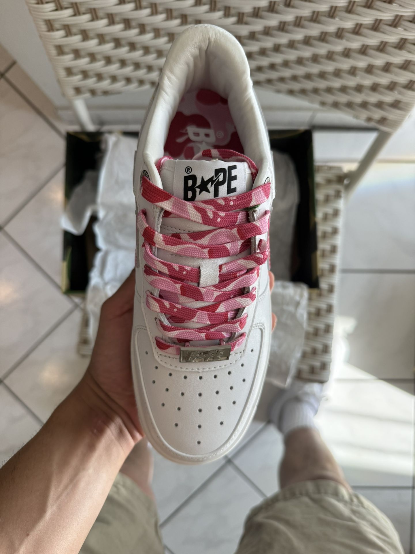 Bape Pink Women’s 7.5