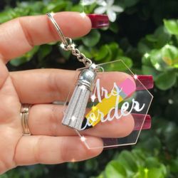 Last Day Of School Teachers Gift Keychain