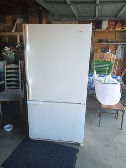 White refrigerator