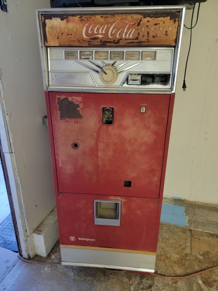 1960's Westinghouse Coke Machine