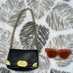 Rainbow High doll purse with Glasses Inside 