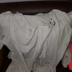 Pretty Throw Over Top/ Sweater