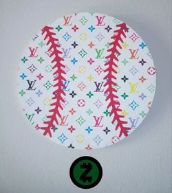 Upcycled Baseball Wall Art 