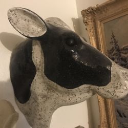 Nice Wall Mount Cow Head  Very Rare 