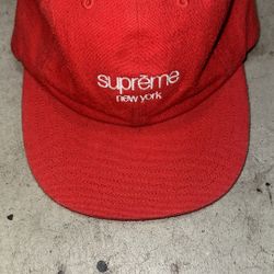 Red Supreme Hat 