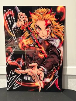 Demon Slayer Rengoku Acrylic Poster