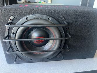 DD audio 8in woofer in a ported box $150 obo