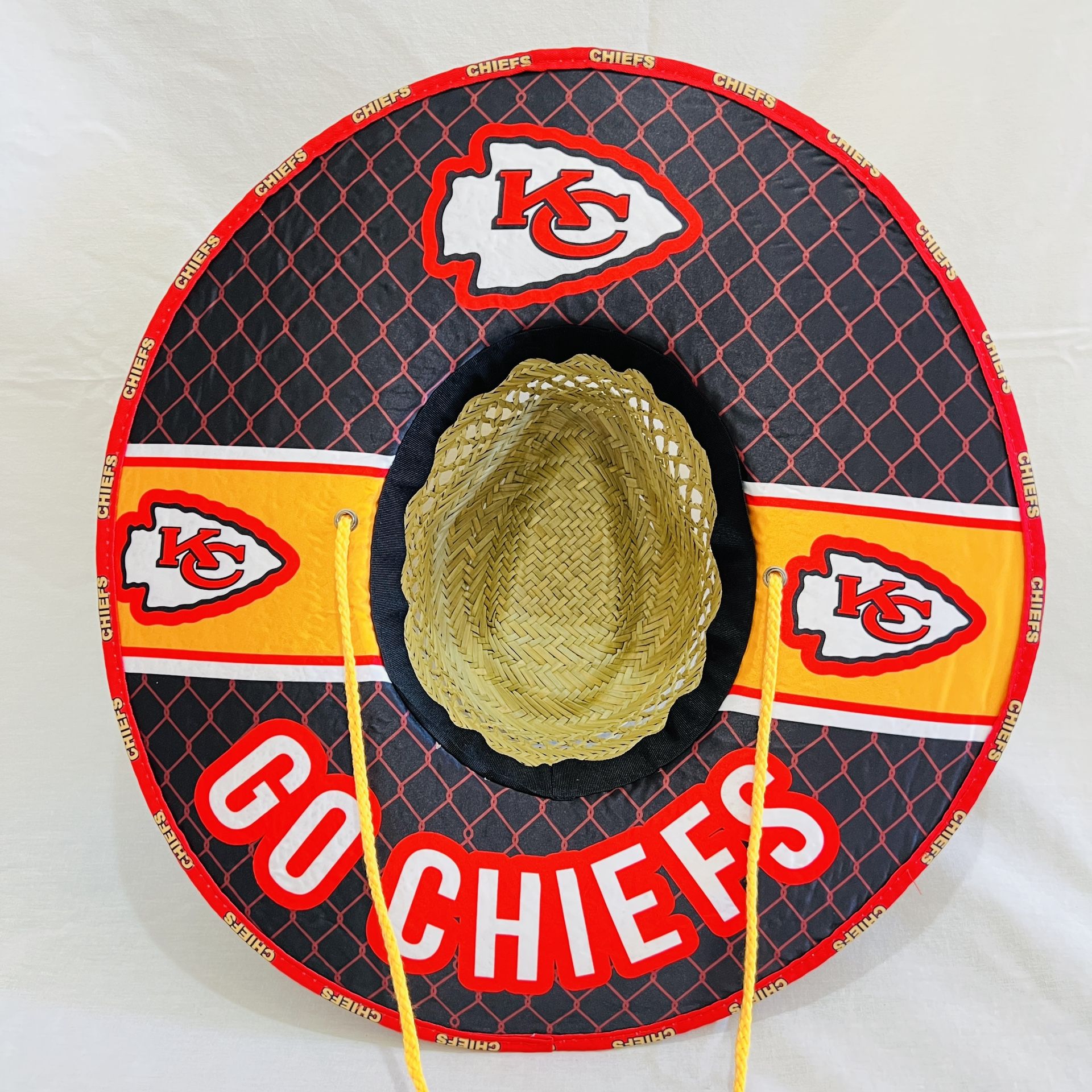 Kansas City Chiefs Straw hat great gift 🎁 order now (I also have other Teams)