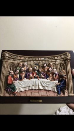 Last Supper 3D Frame "La Ultima Cena" 10"x15"