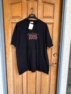 Vintage 2000 Mandalay Bay Las Vegas Millennium T Shirt XXL Black NWT Y2K